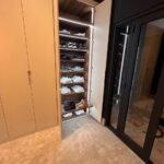 bespoke wood dressing room