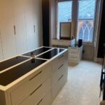 bespoke wood dressing room