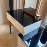 bespoke wood dressing table